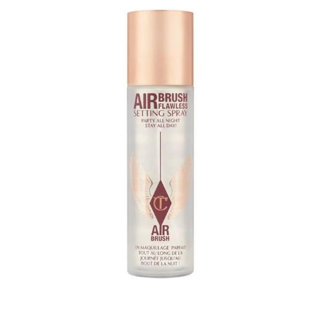 Almacenamiento de pulverización de acabado impecable de aerógrafo por Charlotte Tilbury